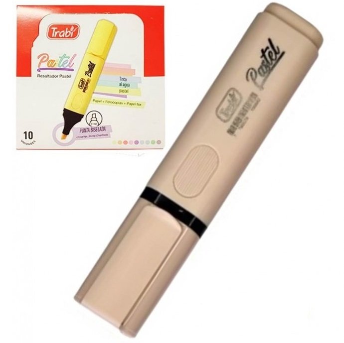 Resaltadores Chatos Trabi Pastel (Suelto)
