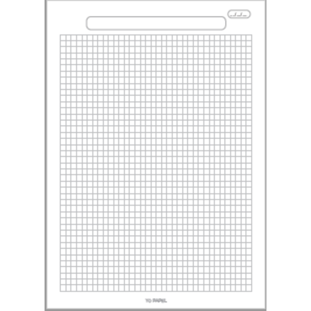 Repuesto de Hojas Para Cuaderno Inteligente x 30 Unidades Tamaño A5 120 Gr Cuadriculado