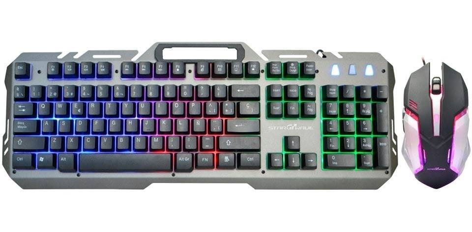 TECLADOS RETROILUMINADOS GAMER * METALICOS * NOGA NKB - K10