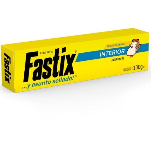 Fastix Transparente *INTERIOR* Anti hongos  (Fijador y Sellador) 100g