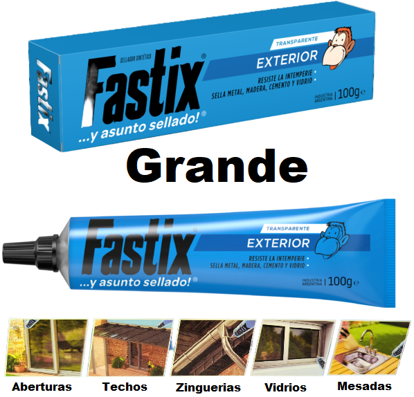 Fastix Transparente *EXTERIOR* (Fijador y Sellador) 100g