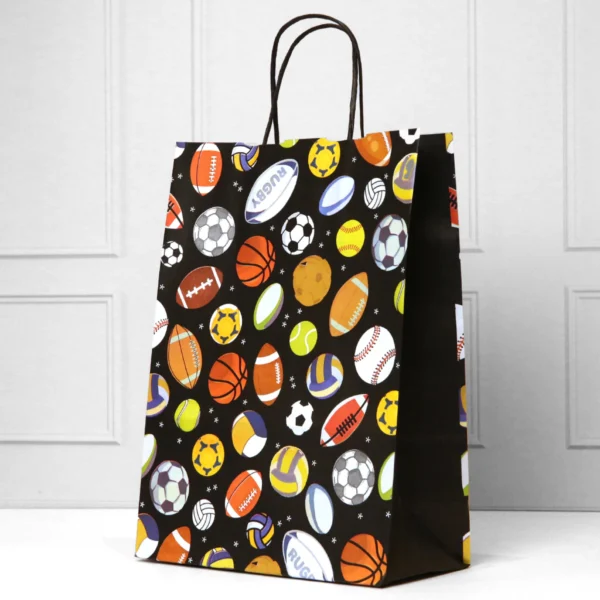 BOLSAS DE REGALO " DEPORTES " Tamaño 30 X 41