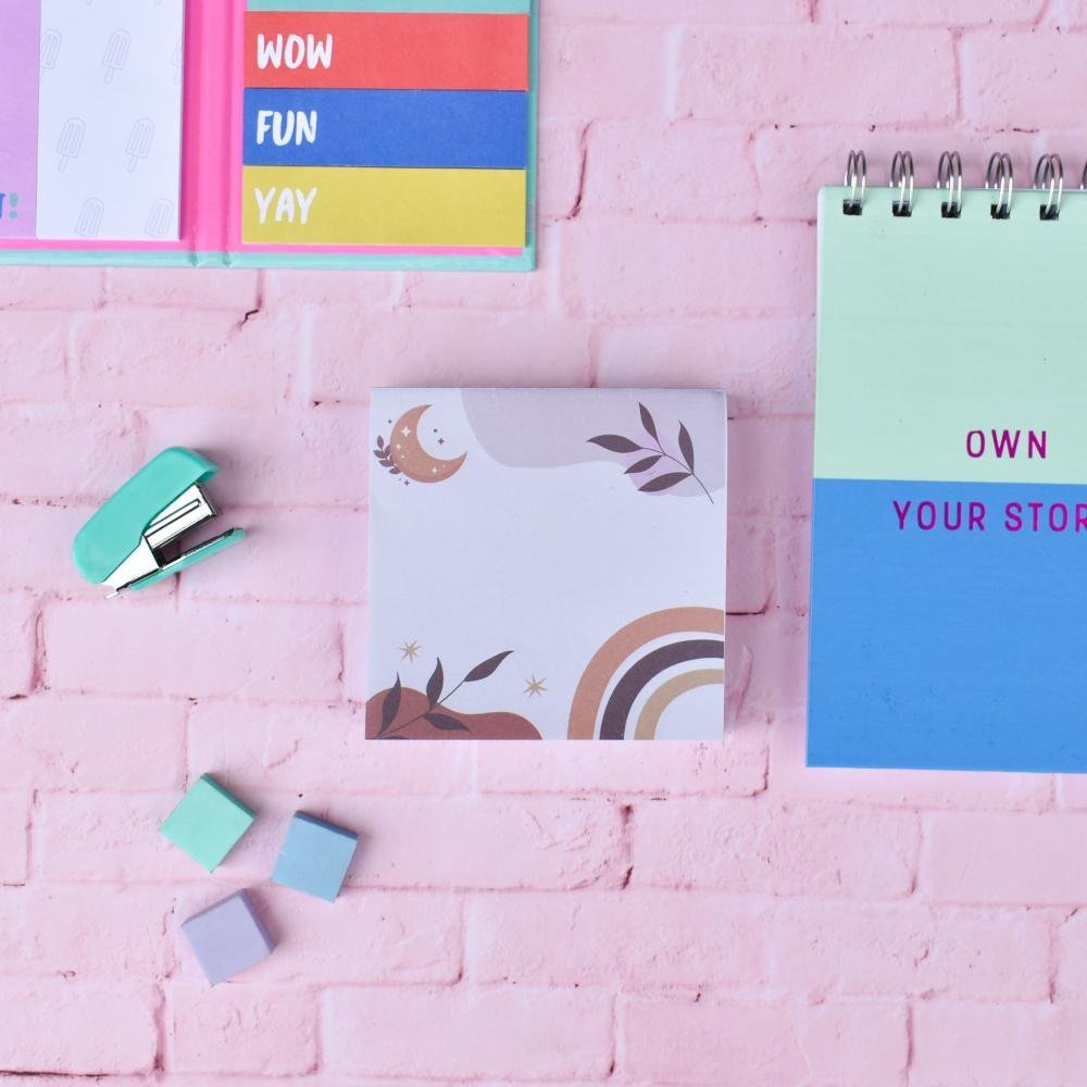 TACO de Papel "BEIGE" 76 x 76 200 unidades ** SIN ADHESIVO **