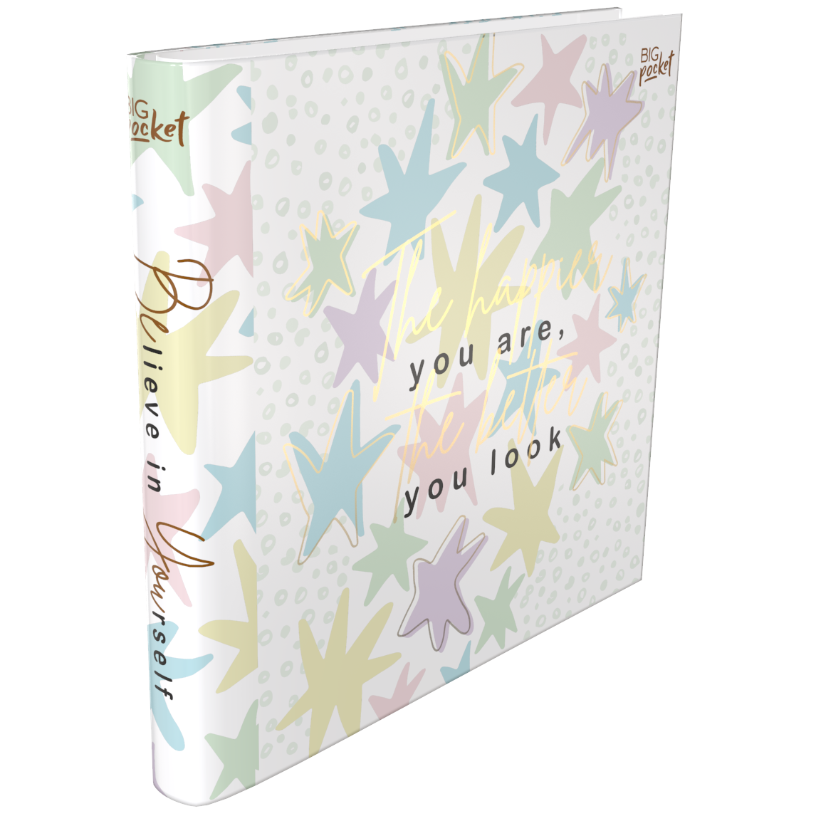 Carpetas 3 anillos PPR " The Better " PASTEL (Sweet)