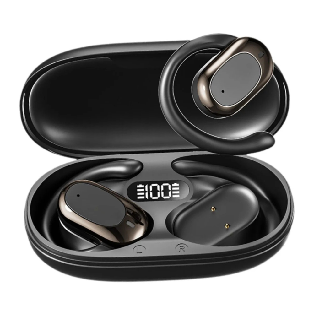 Auriculares Deportivos "JK - 608 NEGRO " Inalámbricos Bluetooth Premium