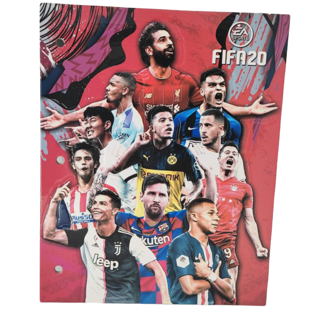 Tapa de Carpeta Escolar N3 " FIFA FUTBOL "