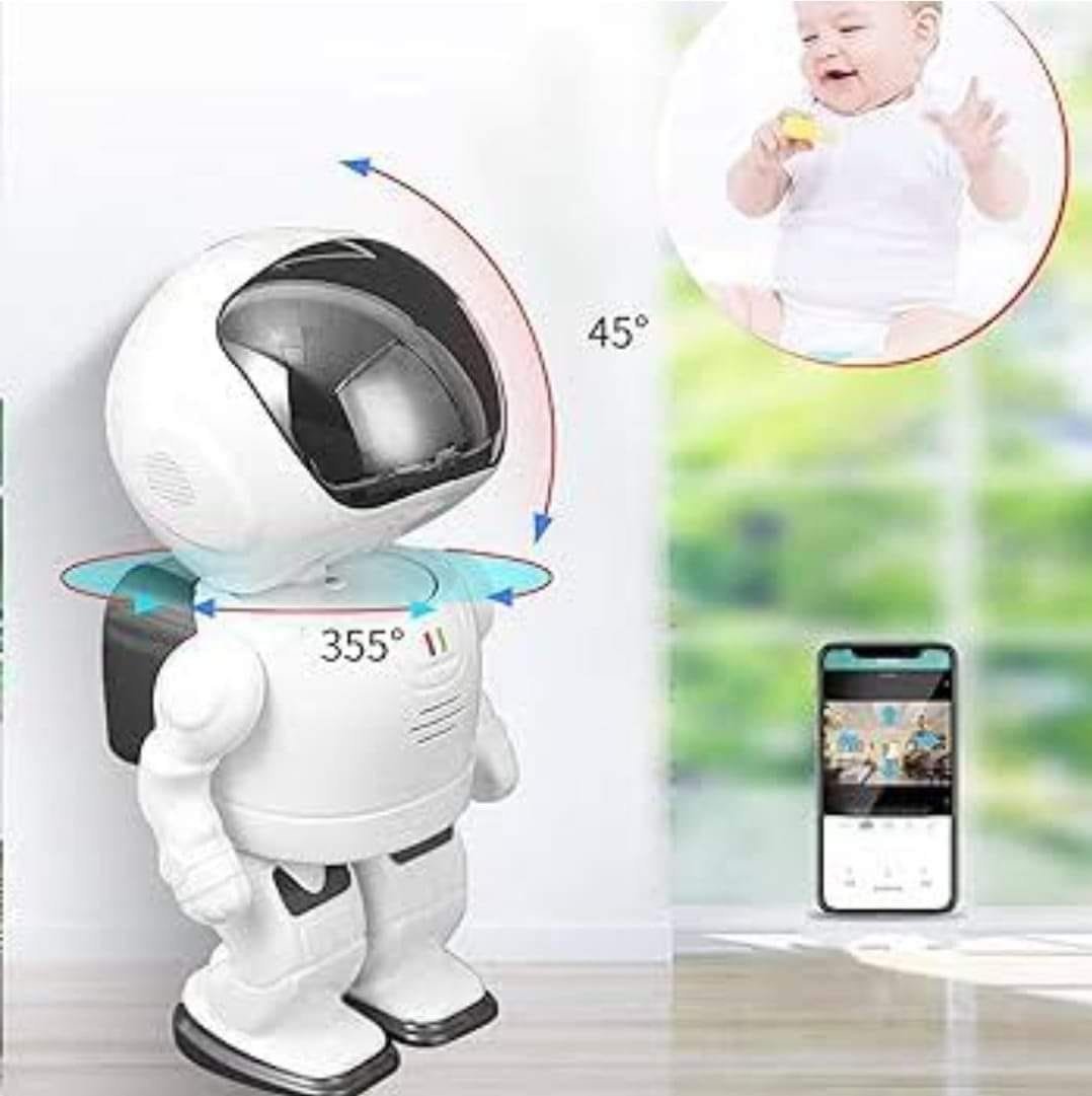 Camara de Seguridad * ASTRONAUTA ESPÍA * Inalambrica 360° NIÑOS BABY CALL MONITOR (INTERIOR)