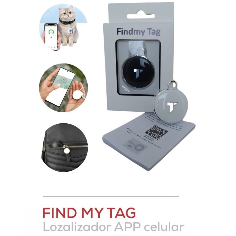Localizador Rastreador * FindMy Tag * Mini Gps 4cm Llavero