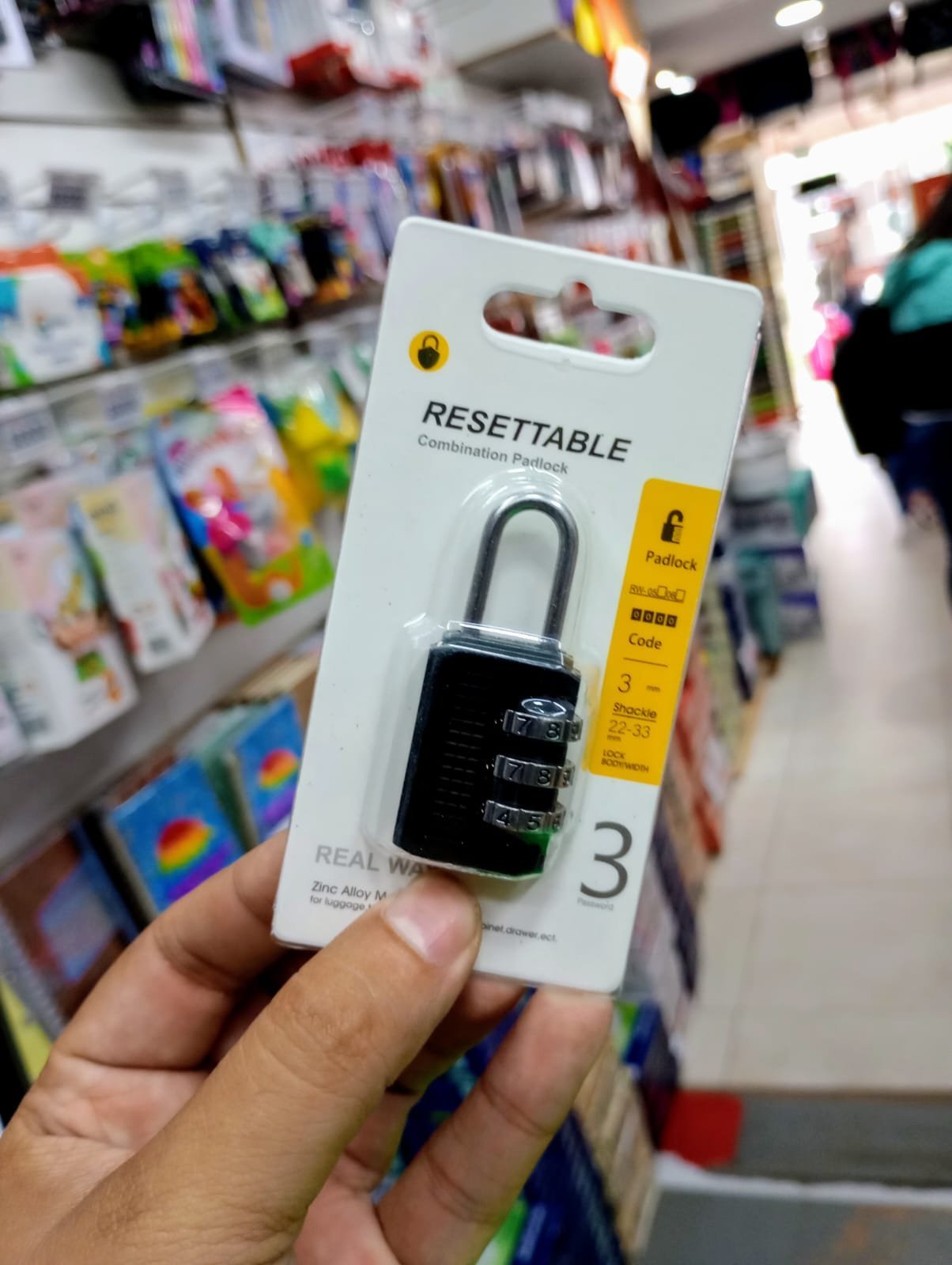 Candados con Combinación 40mm - Valijas -