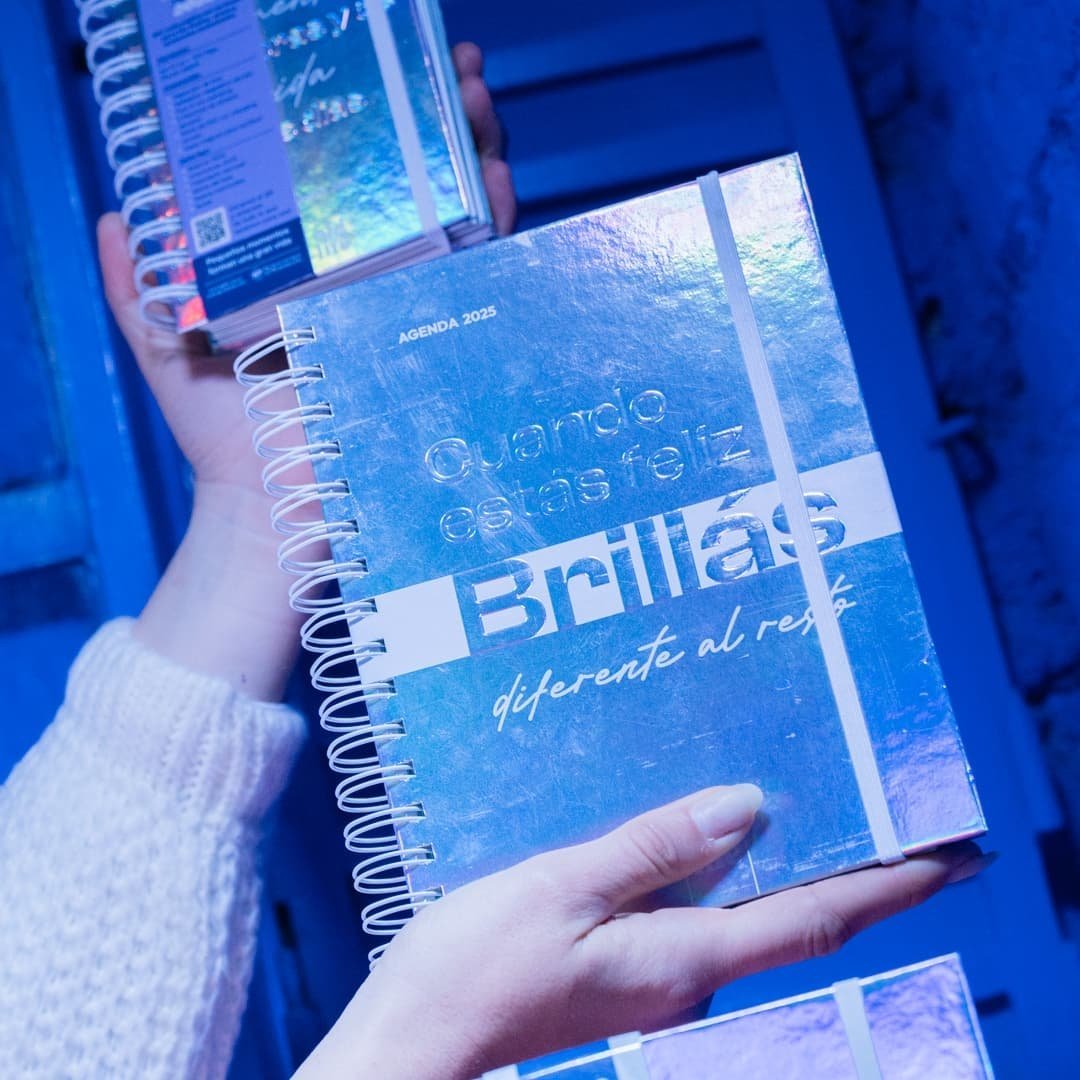 Agendas PPR " HOLOGRAFICA PERPETUA" -Semanal- 15x21 A5 TAMAÑO MEDIANO PREMIUM (SIN FECHA)