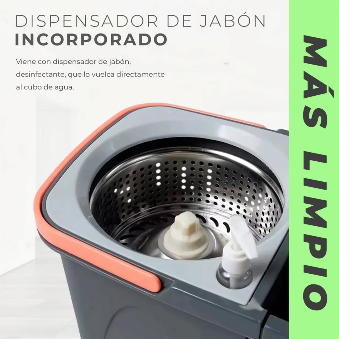 MOPA * 360 GRADOS * DOBLE BALDE CENTRIFUGADOR AUTOMATICO - + REPUESTO