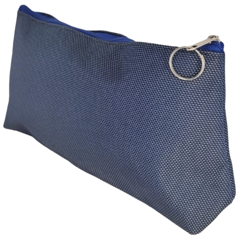 CARTUCHERA GRANDE "AZUL BITONO"