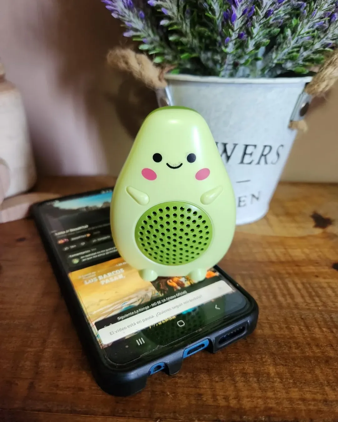 Mini Parlante " Palta Verde " Batería Bluetooth Inalámbrico