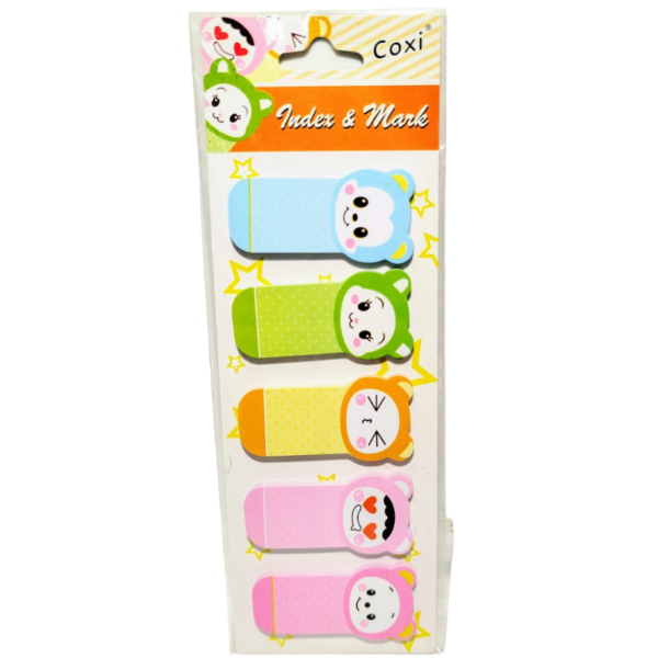 Señaladores de Pagina Coxi "Infantiles" 3017 (De Papel)