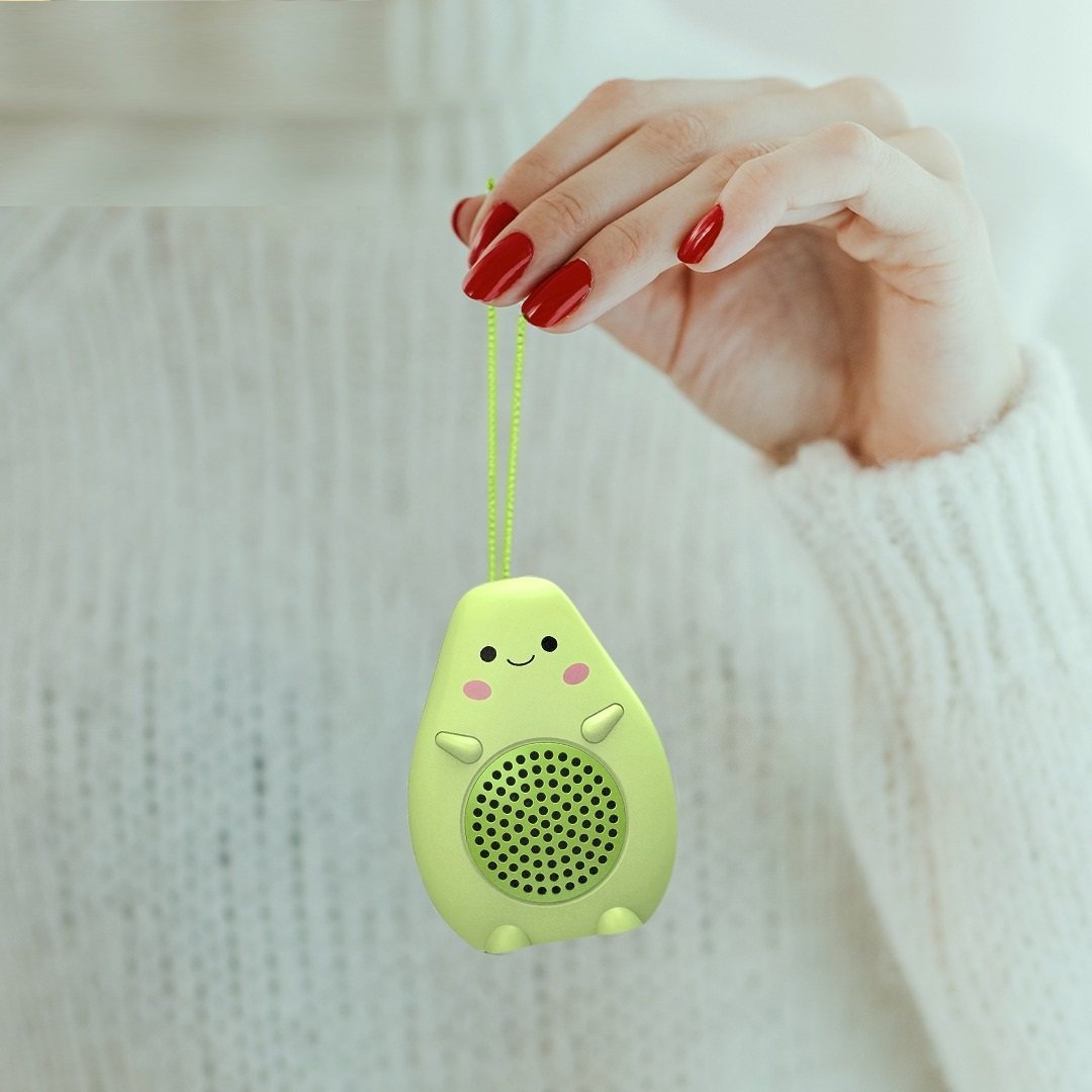 Mini Parlante " Palta Verde " Batería Bluetooth Inalámbrico