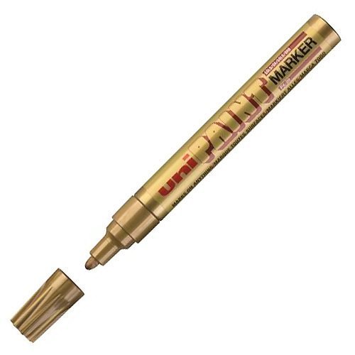 MARCADORES - UNI PAINT - DORADO PX-20 PUNTA MEDIA