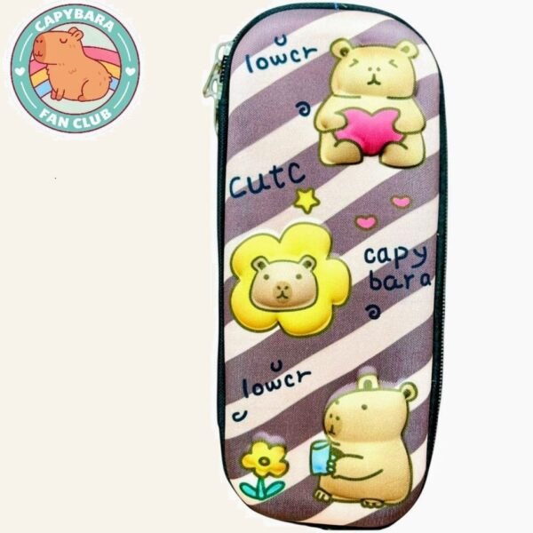 CARTUCHERAS *CAPIBARA* Rigida 3D c/ Organizador interno