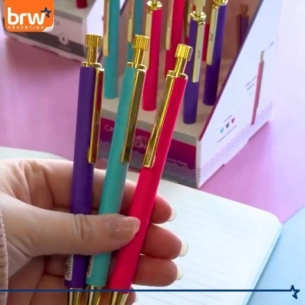Lapiceras Metalicas * NEÓN * PREMIUM Regalo BRW