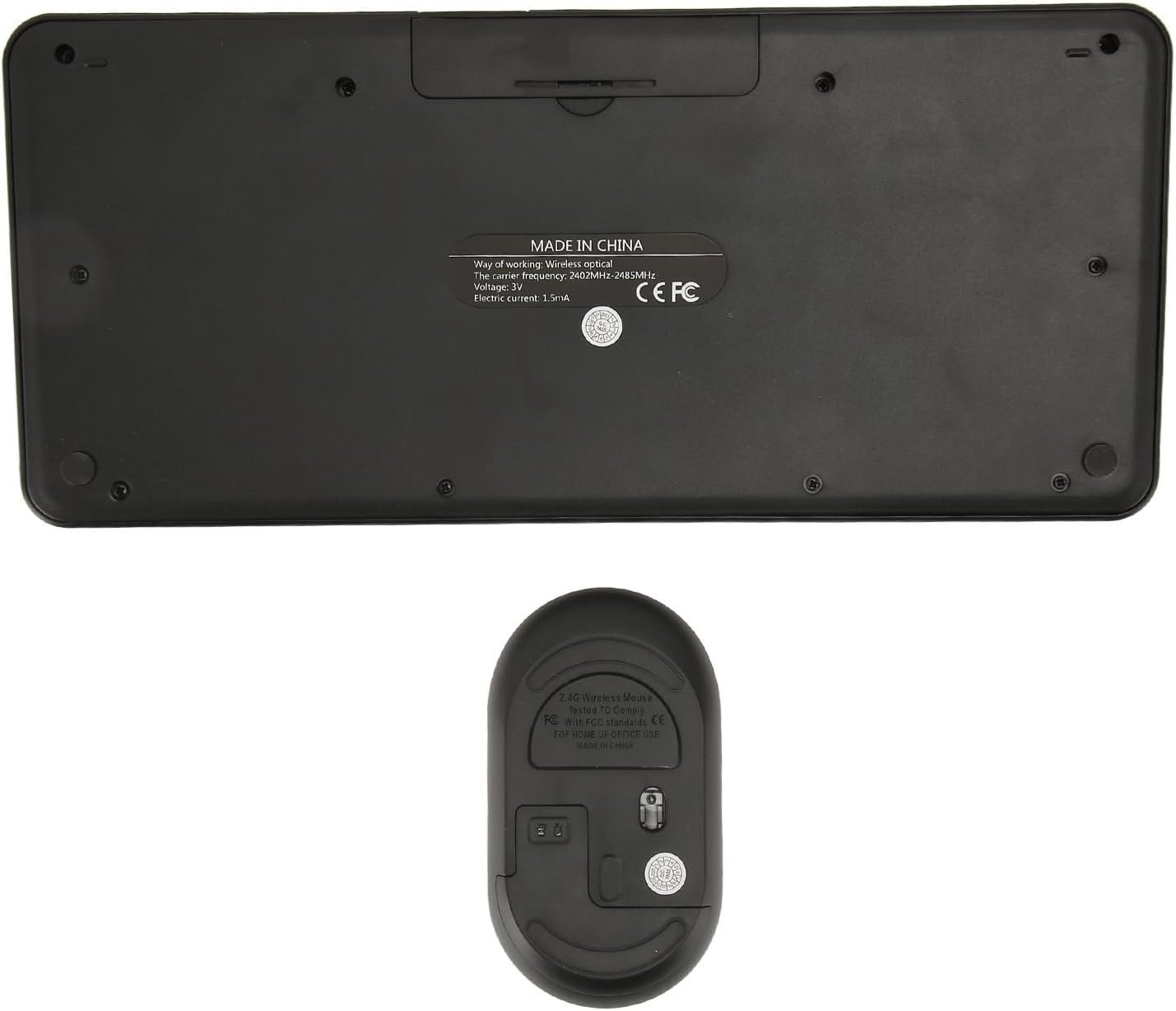 Combo Mini Inalámbrico * HK - 09 NEGRO * ( Teclado + Mouse ) Pc Notebook Celular Tablet Mac