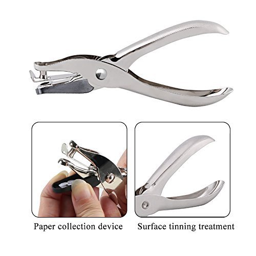 SACABOCADO ** OLAMI ** PINZA METAL 6 HOJAS 1 PERFORACION