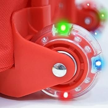 Set x 3 *MARIO BROSS* Mochila Con Carro + Lonchera Termica + Cartuchera (De Sonic) -Ruedas con Luces- Escolar 3D