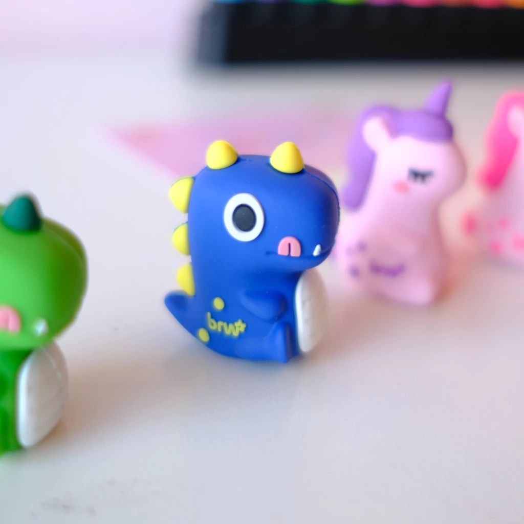 Sacapunta Con Formas " Dinosaurios " BRW 1 B0ca (Excelente Calidad)