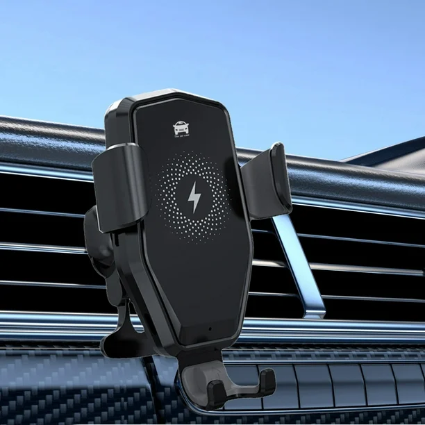 SOPORTES PARA CELULAR " CON CARGA INALAMBRICA " PARA VEHICULOS (2 TIPOS DE AGARRE)