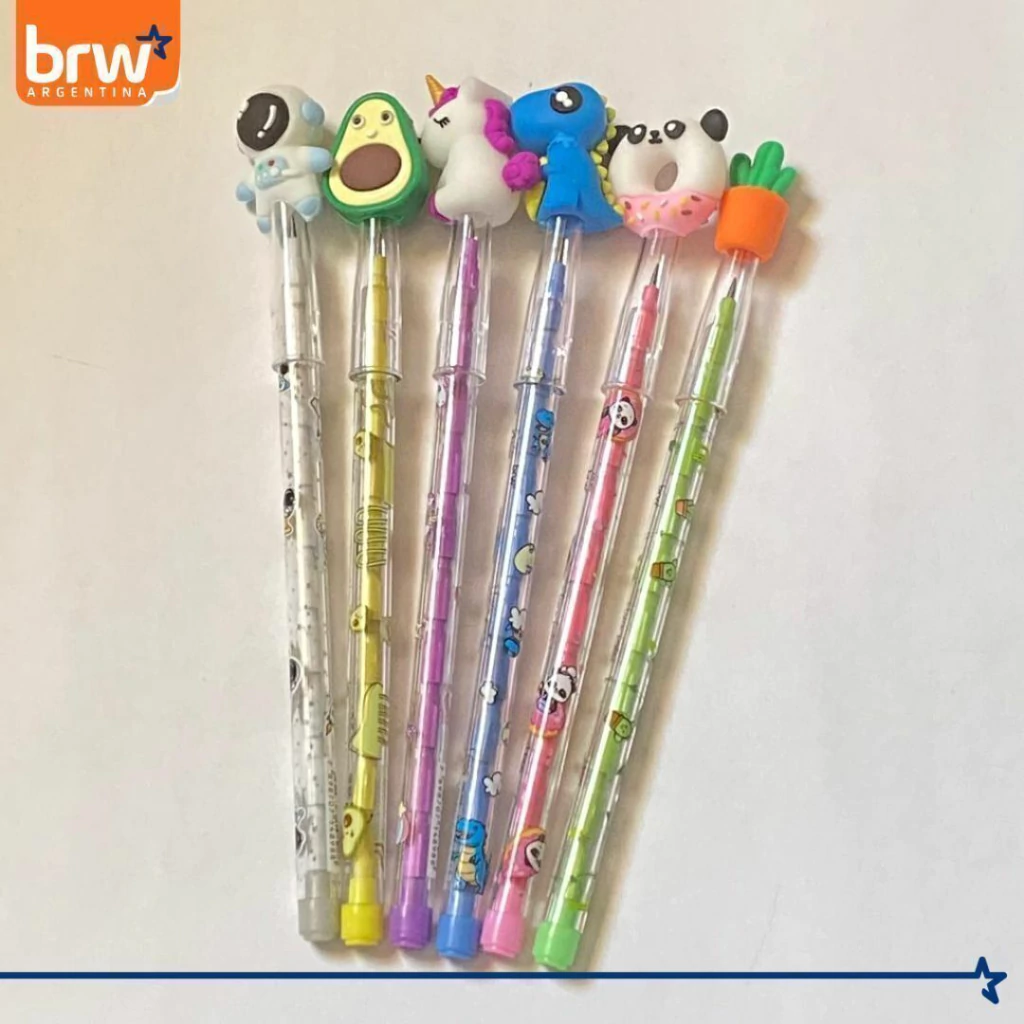 Lapiz Negro BRW ** CAMBIA PUNTAS ** 1.6 mm