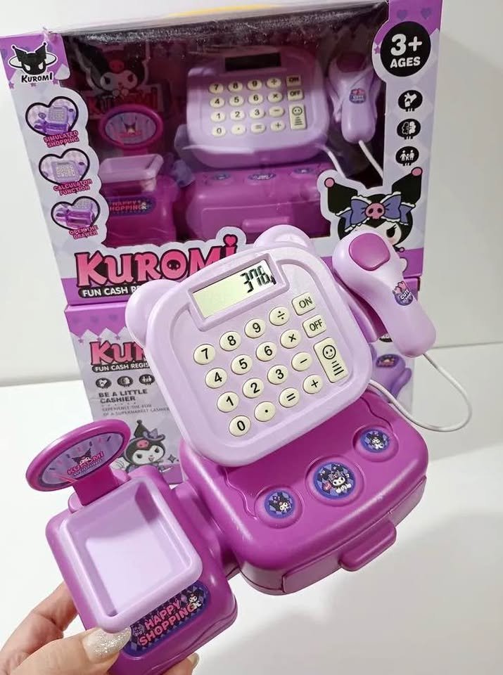JUGUETE CAJA REGISTRADORA - KUROMI - CALCULADORA