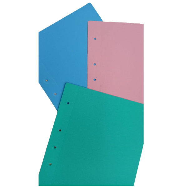 Tapa de Carpeta Universitaria A4 LISAS " ENTELADAS PASTELES"