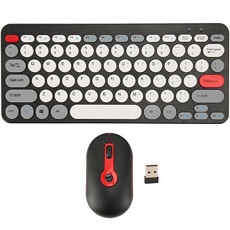 Combo Mini Inalámbrico * HK - 09 NEGRO * ( Teclado + Mouse ) Pc Notebook Celular Tablet Mac
