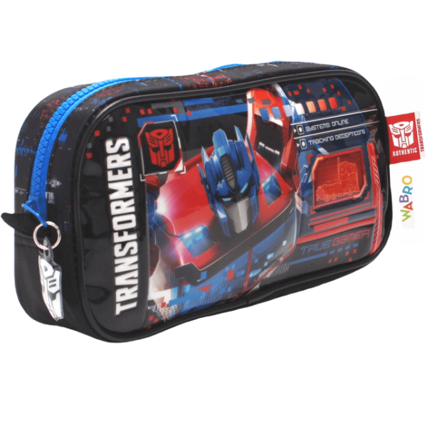 CARTUCHERAS *TRANSFORMERS* WABRO GRANDE 1 CIERRE