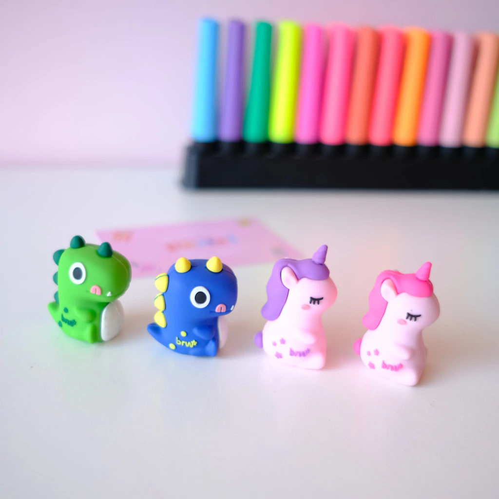 Sacapunta Con Formas " Unicornios " BRW 1 B0ca (Excelente Calidad)