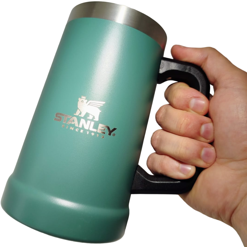 VASO TERMICO * STANLEY ADVENTURE * CERVEZA / FERNET 709 ML ACERO INOXIDABLE - IRROMPIBLE -
