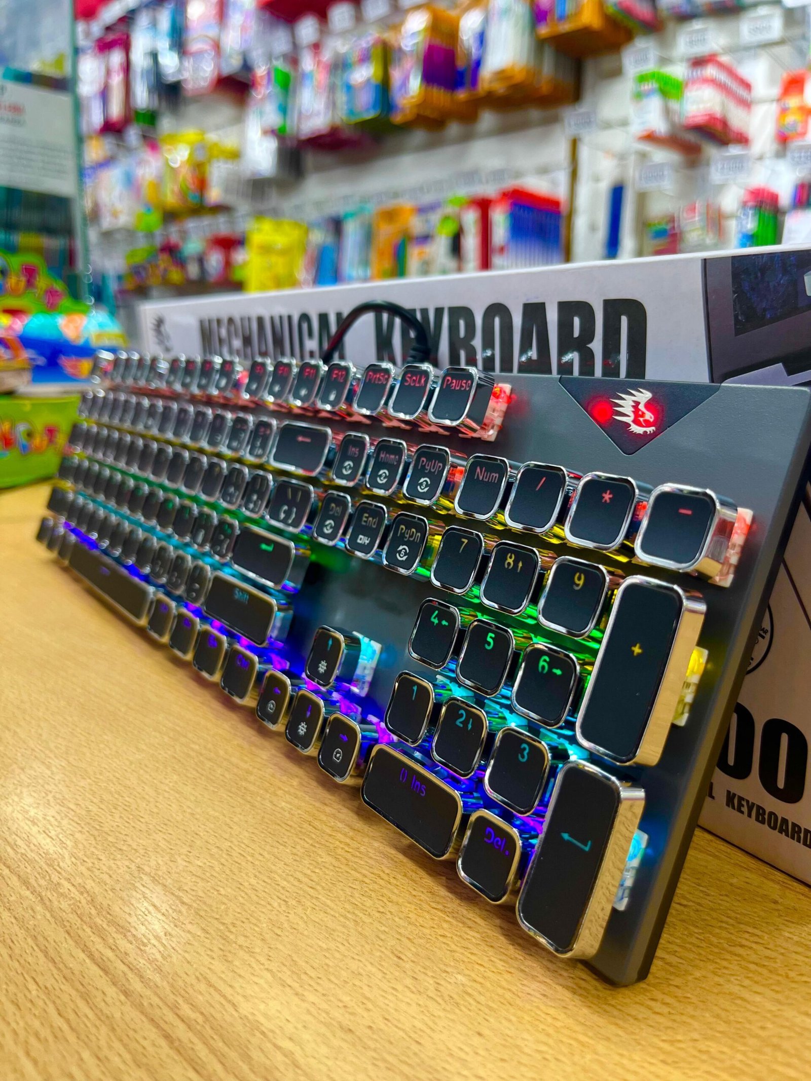 TECLADO MECANICO * YELANDAR K200 * C/ LUZ RETROILUMINADO