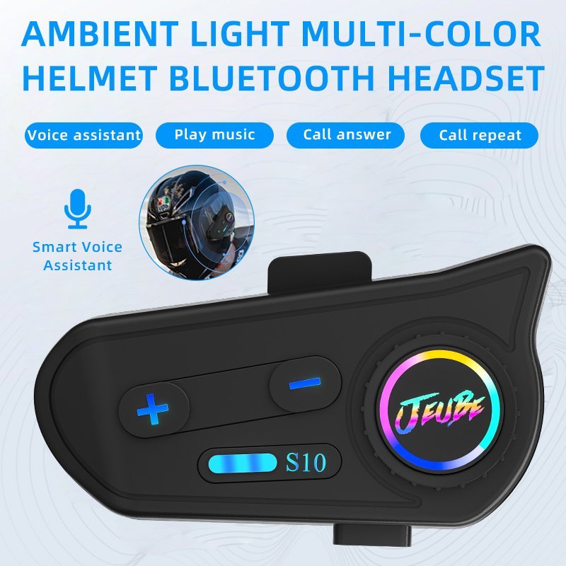 Auriculares para Casco de Moto - S10 JEUBE - IP65 (Resistente al agua y polvo)