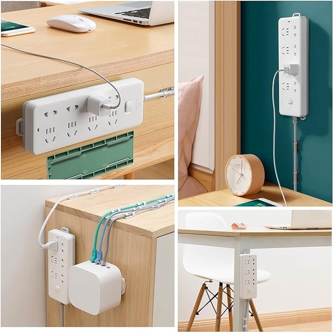 Soportes de Pared Autoadhesivo Multiusos (Zapatilla / Control Remoto)