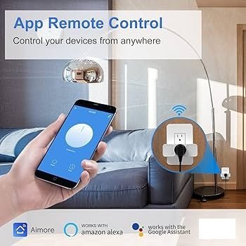 Enchufes Inteligente Wifi 10a (2400 W) 220v Smart Life Alexa Google Asistant