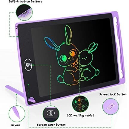 Pizarras Didácticas * MULTICOLOR * TABLET LCD 8.5" c/ Lapiiz Tactil (Pantalla Escribe Multicolor)