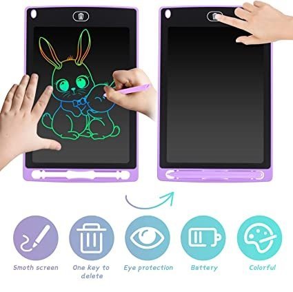 Pizarras Didácticas * MULTICOLOR * TABLET LCD 8.5" c/ Lapiiz Tactil (Pantalla Escribe Multicolor)