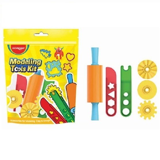 Kit de Herramientas para Moldear Keyroad * Jugando con Masas y Plastilinas *