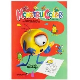 LIBRITOS PARA COLOREAR * MONSTROUICOLOR * MONSTROUITOS (Grande)