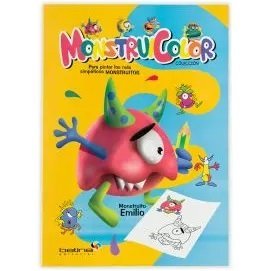LIBRITOS PARA COLOREAR * MONSTROUICOLOR * MONSTROUITOS (Grande)