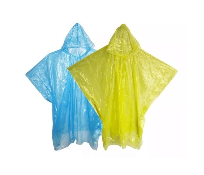 PILOTO DE LLUVIA TIPO CAPA - DESCARTABLE - COLORES