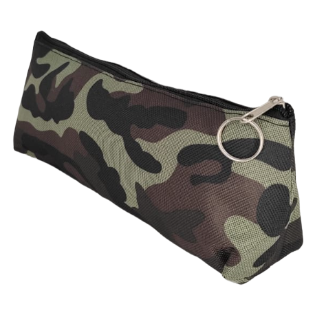 CARTUCHERA MEDIANA "MILITAR"