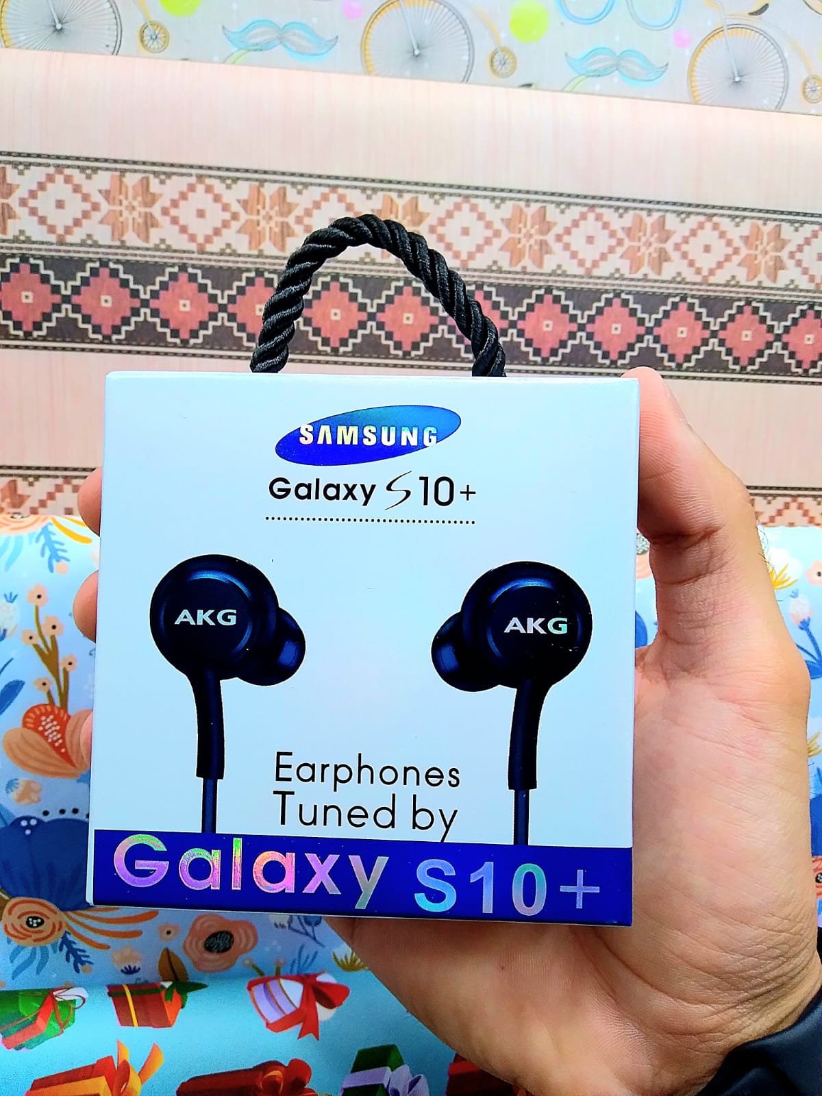 Auriculares Reforzados ** Samsung Galaxy S10+ / S21+ ** c/ Micrófono + Control de Volumen (Entelado) AKG