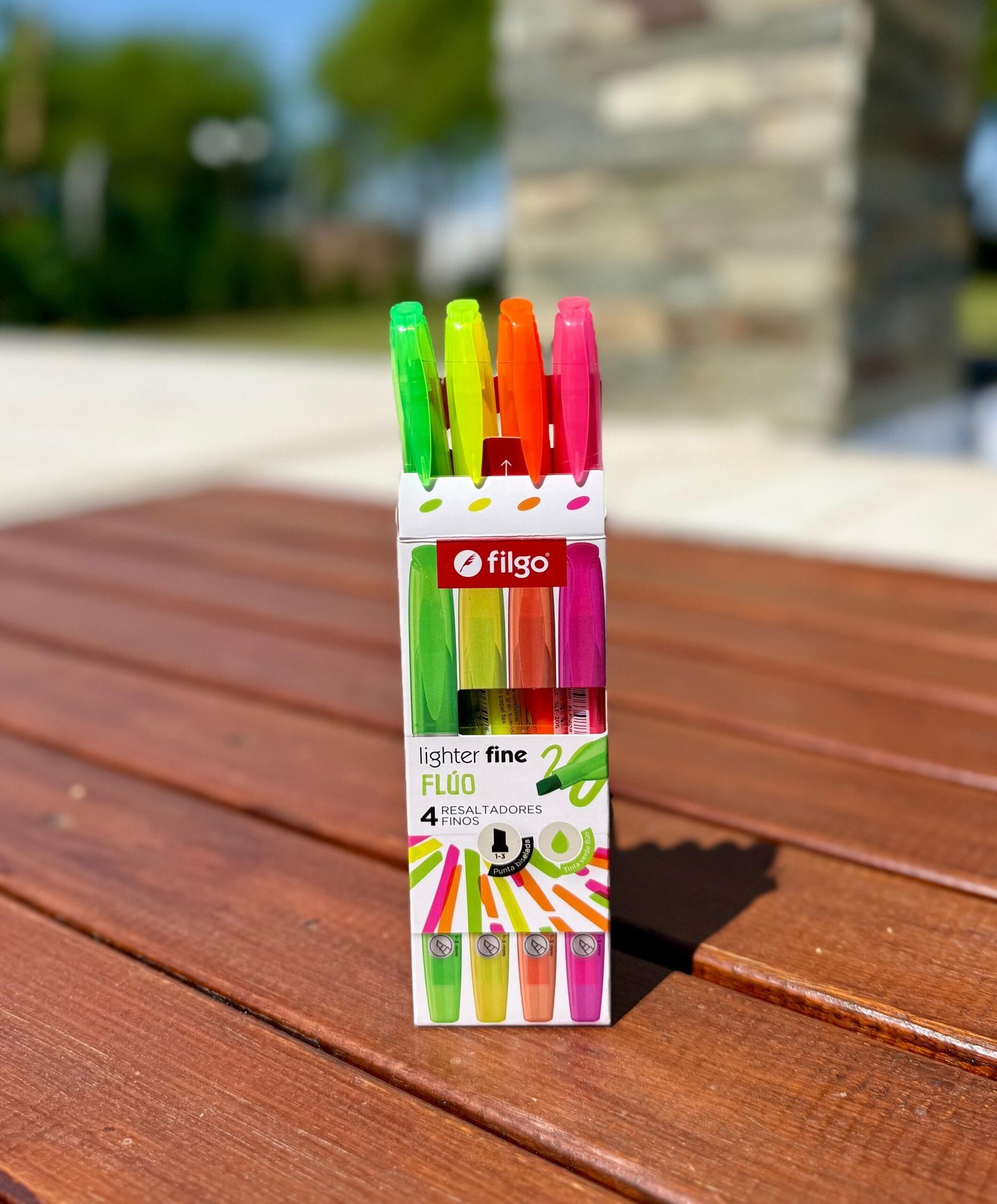 Resaltadores Filgo Flúo x 4 (Neón)