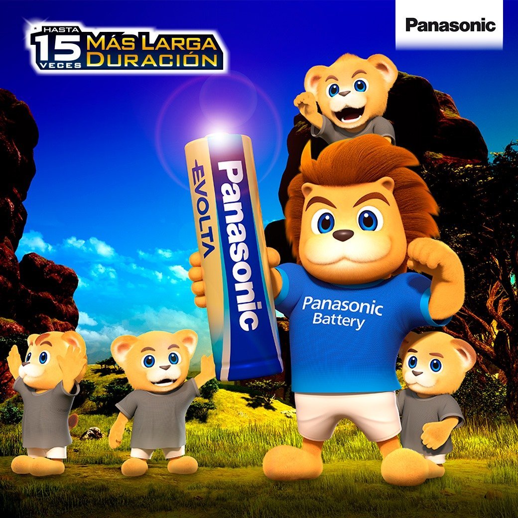 Pilas Panasonic Evolta "AA" x unidad Alcalina