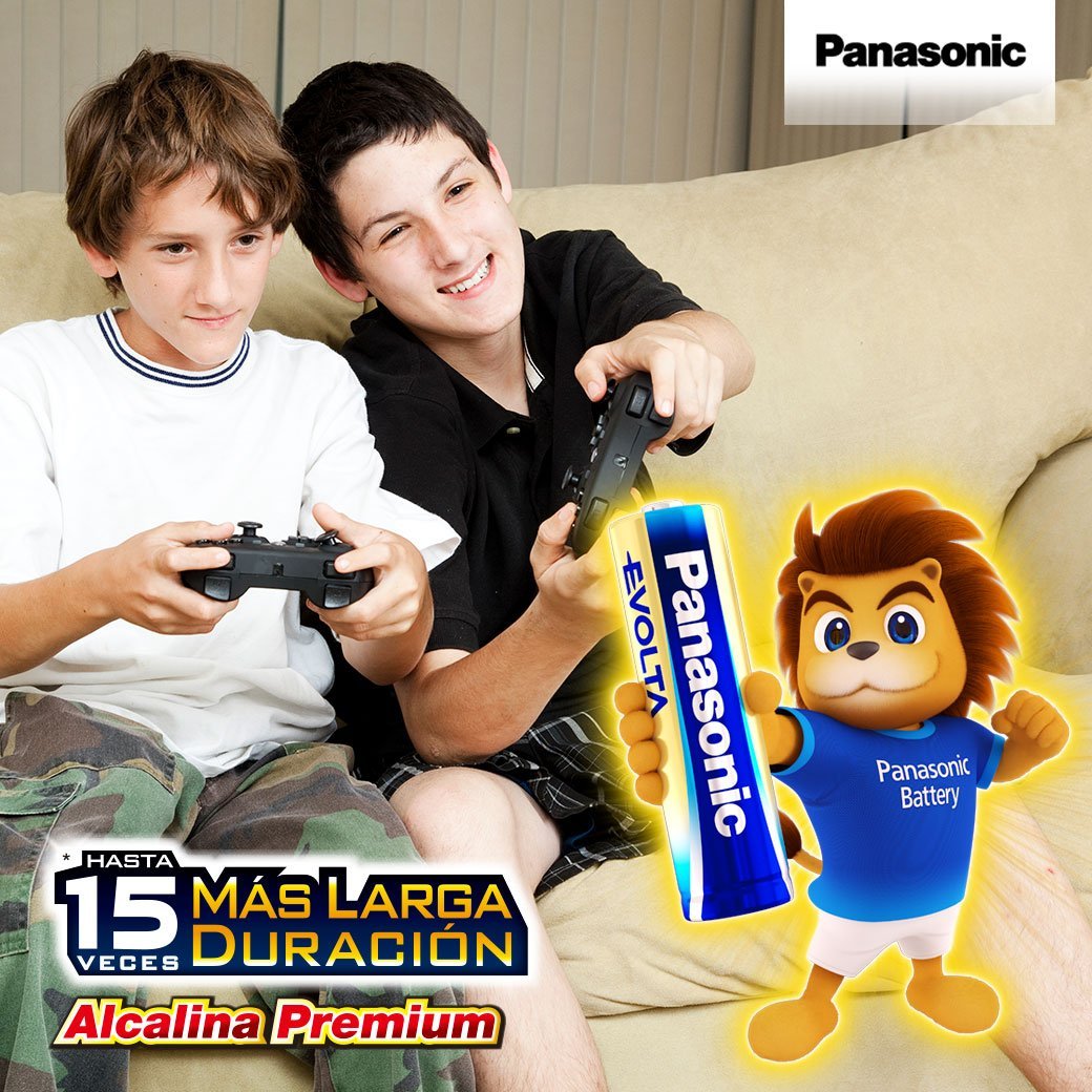 Pilas Panasonic Evolta "AAA" x unidad Alcalina (Finas)