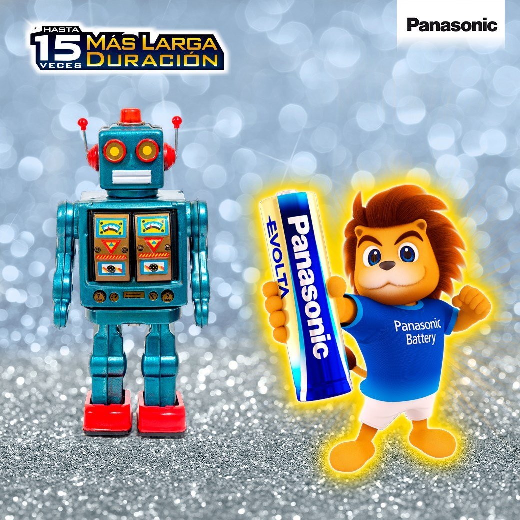 Pilas Panasonic Evolta "AA" x unidad Alcalina